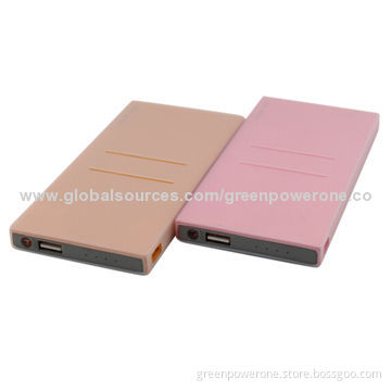 High-capacity 12,000mAh Power Bank, dual USB Output, Non-working Auto Sleep Function